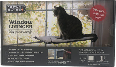 K&h Creative Solutions Window Lounger, Natural, 12x23 in - Beds