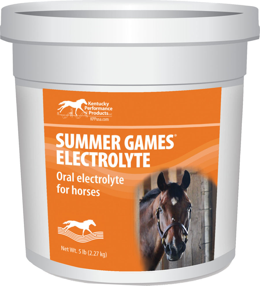 Kentucky Performance Products Summer Games Electrolyte Supplement, 5 lb-80 Day - Electrolytes