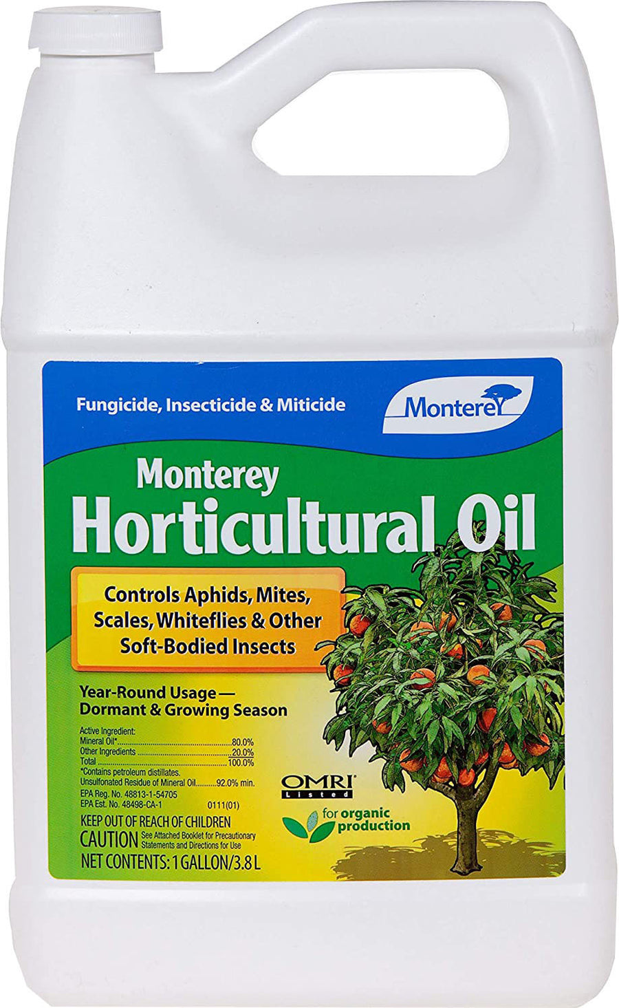 Monterey Horticultural Oil Concentrate, 1 gal - Insect Control