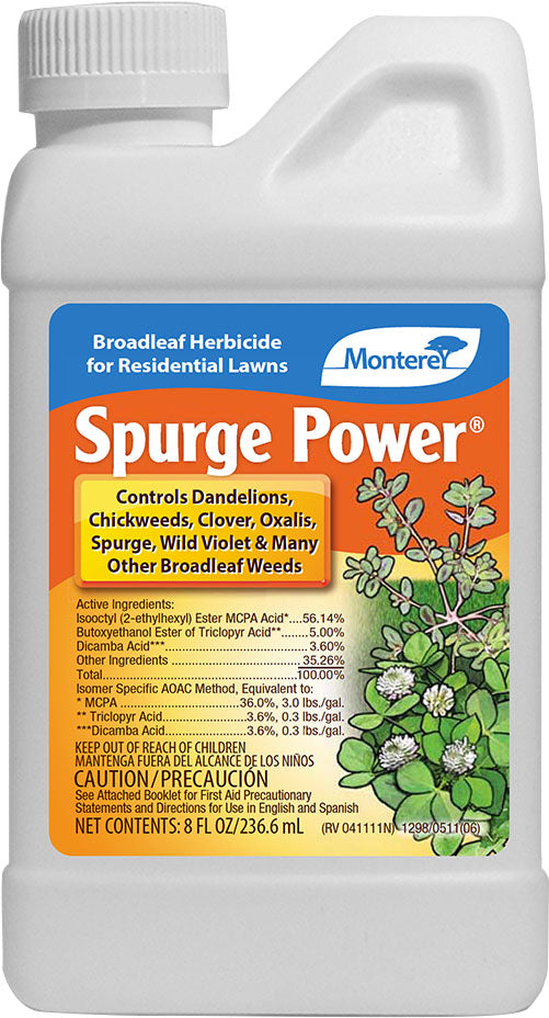 Monterey Spurge Power Broadleaf Herbicide, 8 oz - Concentrate
