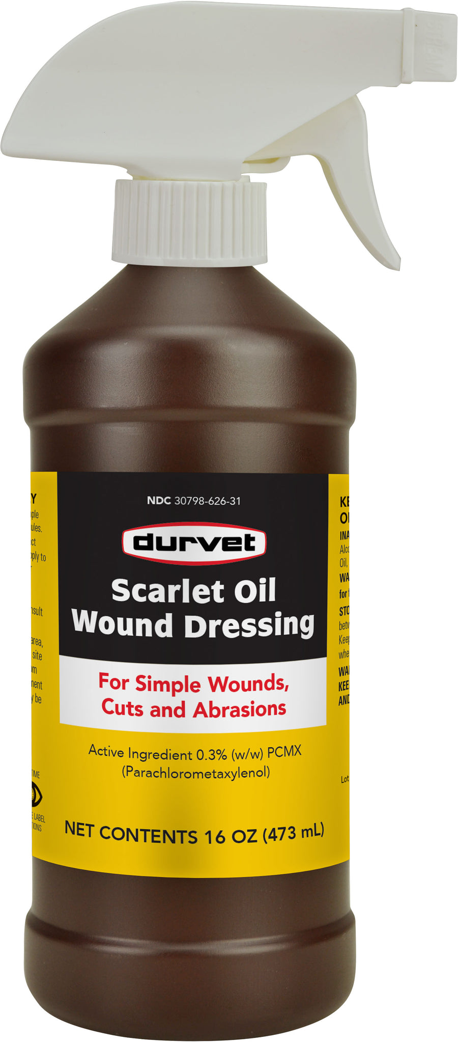 Durvet Scarlet Oil Wound Dressing, 16 oz - Sprays/Daubers