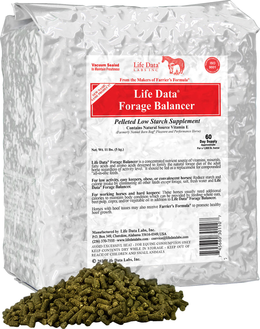 Life Data Forage Balancer Pelleted Supplement, 11 lb - Multi-Purpose