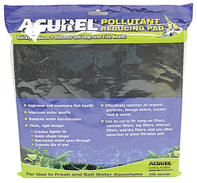 Acurel Pollutant Reducing Carbon Infused Media Pad, 18x10 in - Filter Inserts