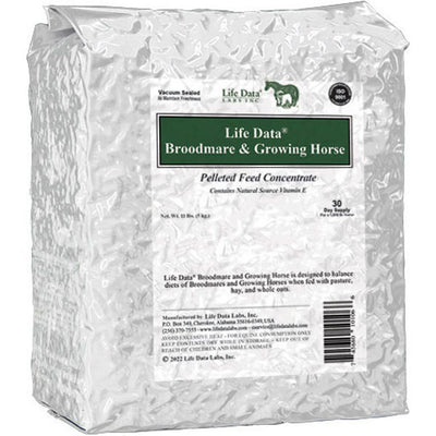 Life Data Broodmare & Growing Horse Formula, 11 lb - Broodmares