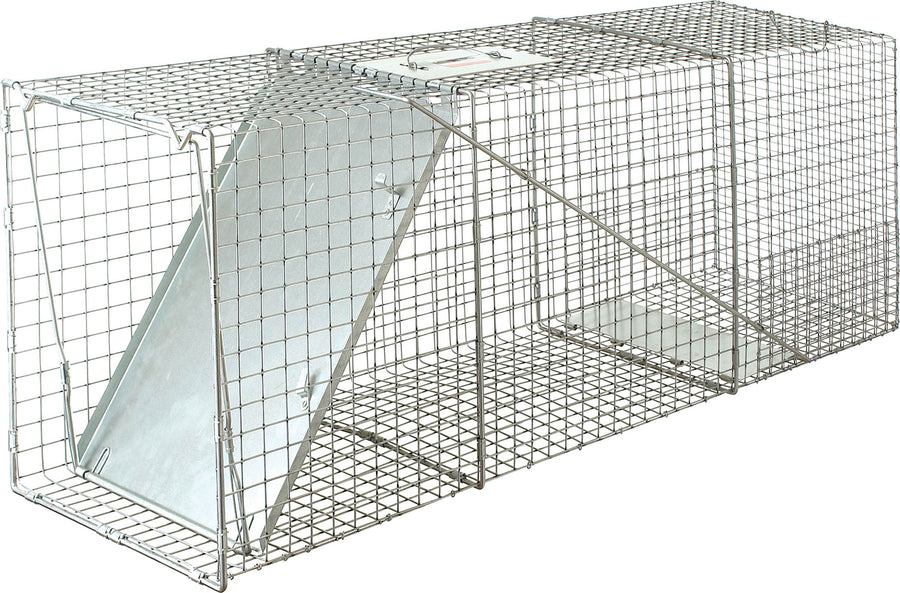 Miller Little Giant Single Door Live Animal Trap, 42x16x16 in - Traps