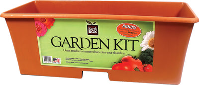 Earthbox Garden Kit Bonus Display, Terracotta, 25.5 in-4 pc - Flower Boxes