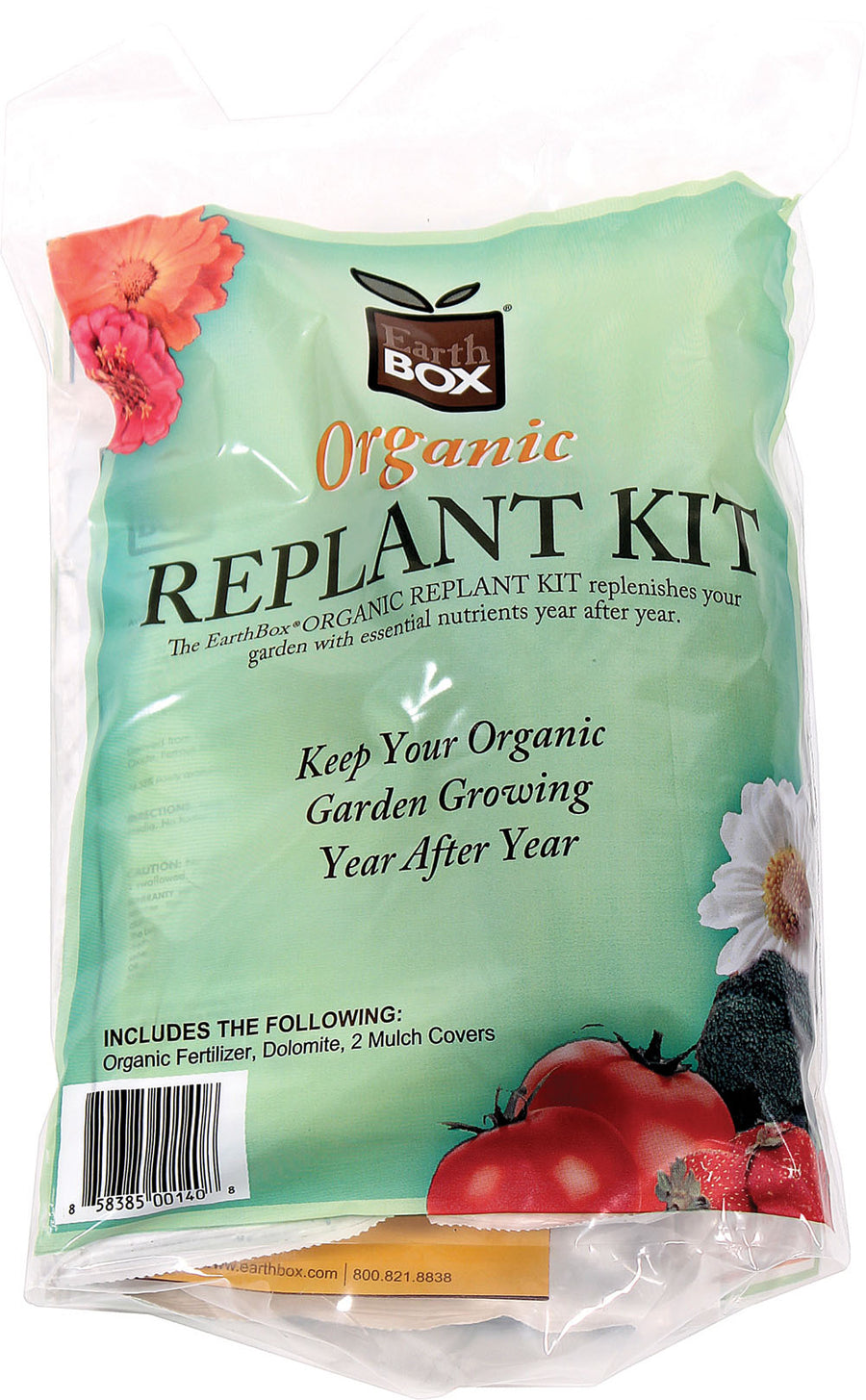 Earthbox Organic Replant Kit - Flower Boxes