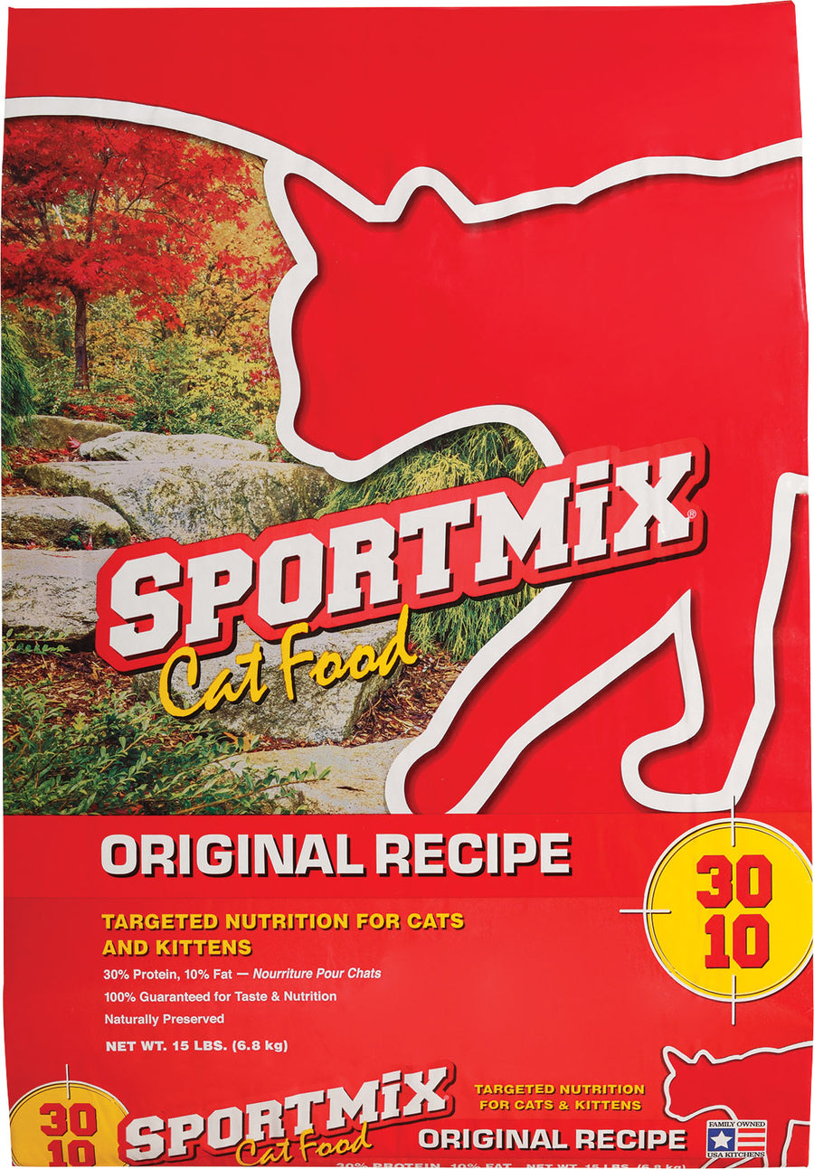 Sportmix Original Recipe Cat Food, Chicken, 15 lb - Dry