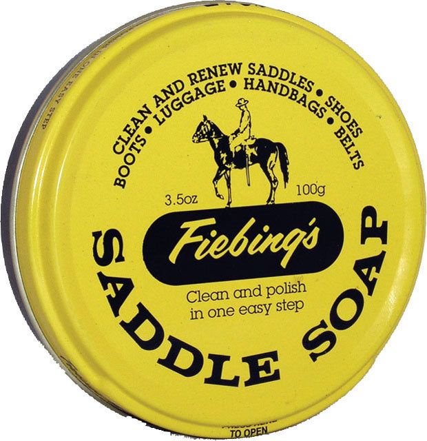 Fiebings Fiebing's Saddle Soap Paste, Yellow, 3.5 oz - Cleaning