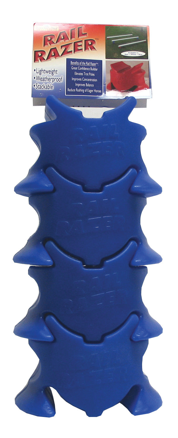 Horsemen's Pride Rail Razer, Blue - Jump Block