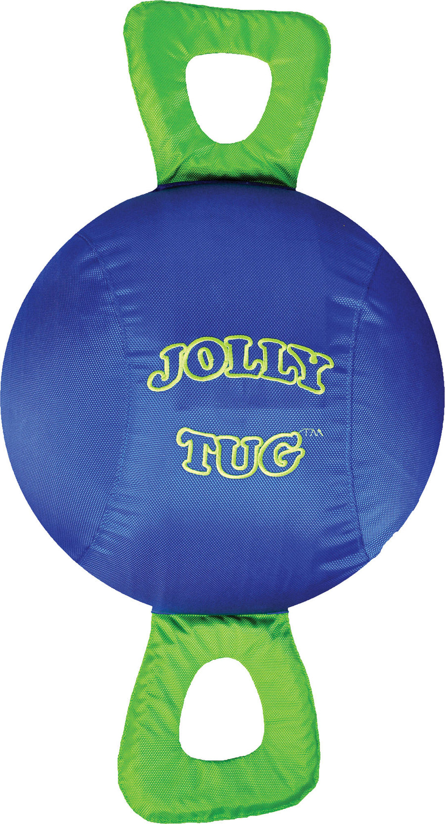 Horsemen's Pride Jolly Tug Ball, Blue, 14 in - Toys & Play
