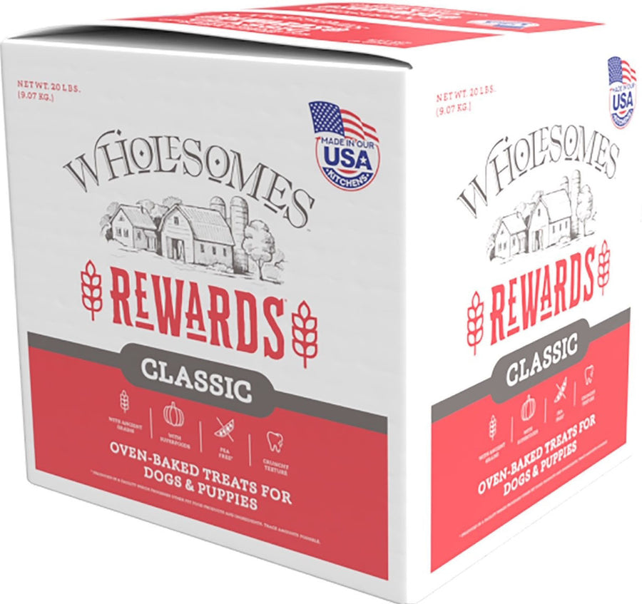 Wholesomes Rewards Classic Variety Biscuits, Chicken, lg-20 lb - Edible Bones & Biscuits