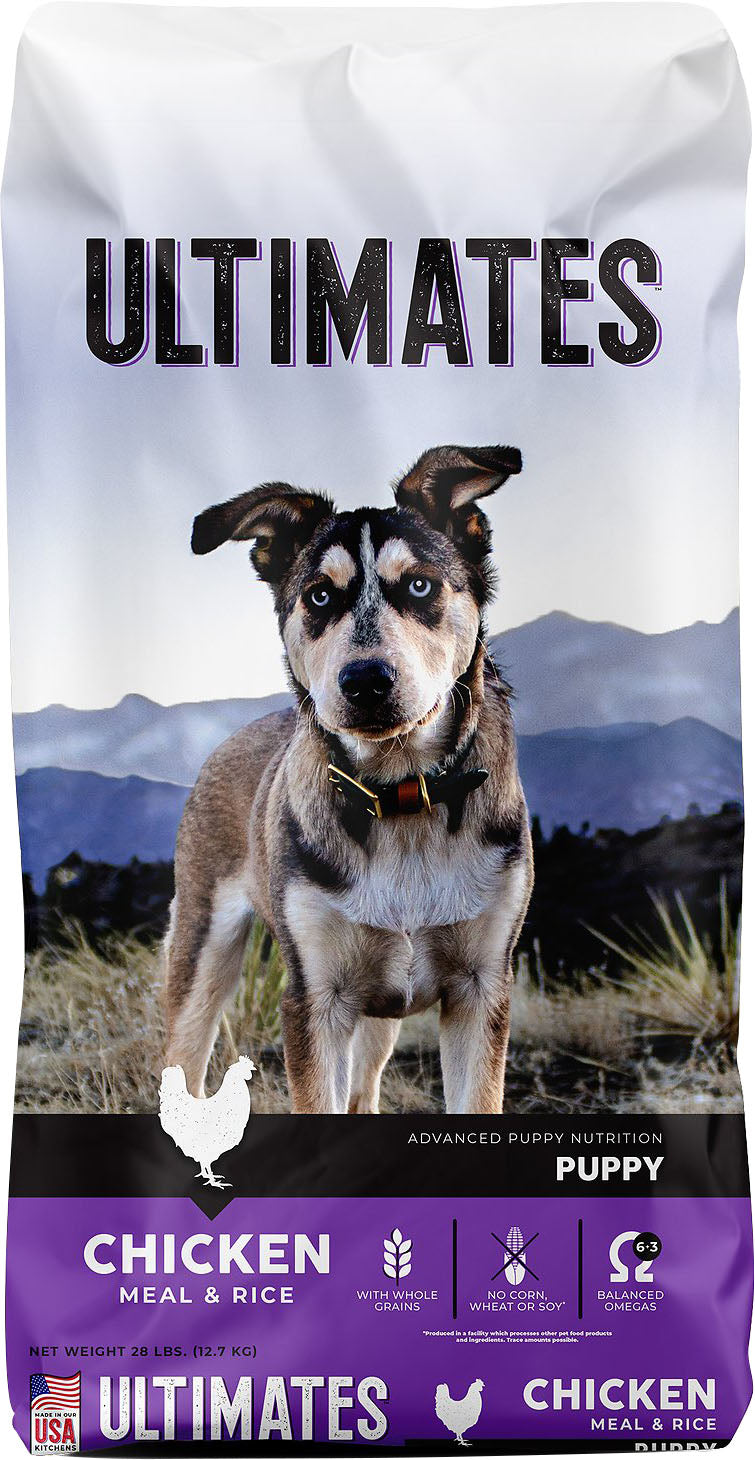 Ultimates Advanced Nutrition Puppy Food, Chicken/Rice, 28 lb - Dry