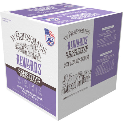 Wholesomes Rewards Sensitive Skin&stomach Biscuits, Lamb, md-20 lb - Edible Bones & Biscuits