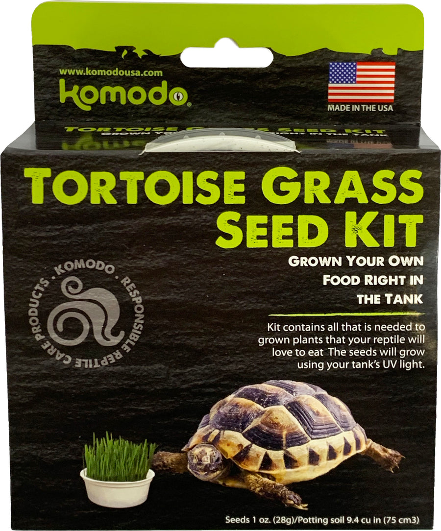 Komodo Grow Your Own Tortoise Grass, Green - General