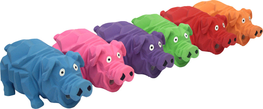 Multipet Origami Pals Latex Grunting Pig, 8 in
