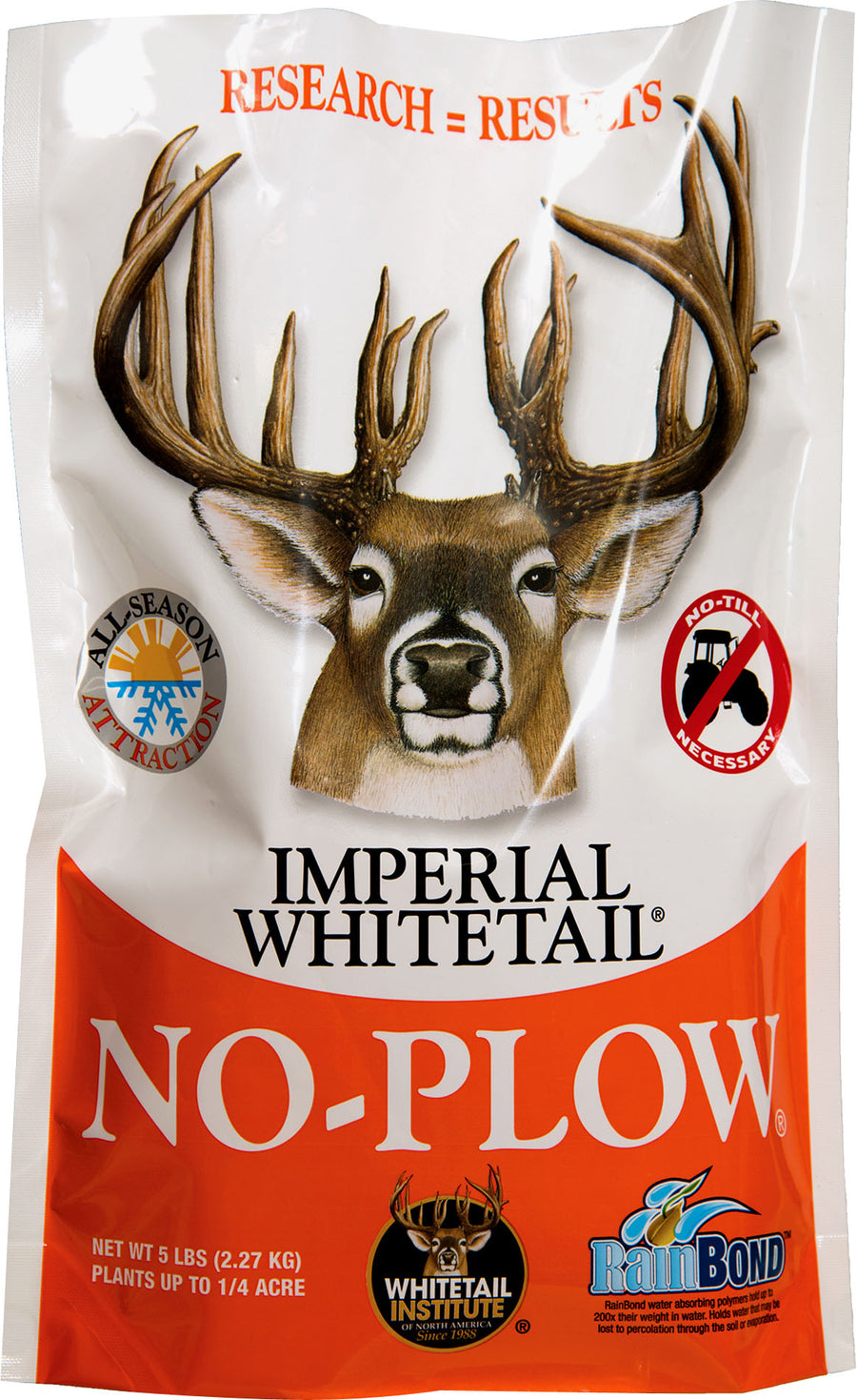 Imperial No-Plow Wildlife Seed Blend Annual, 5 lb - Seed-Spring