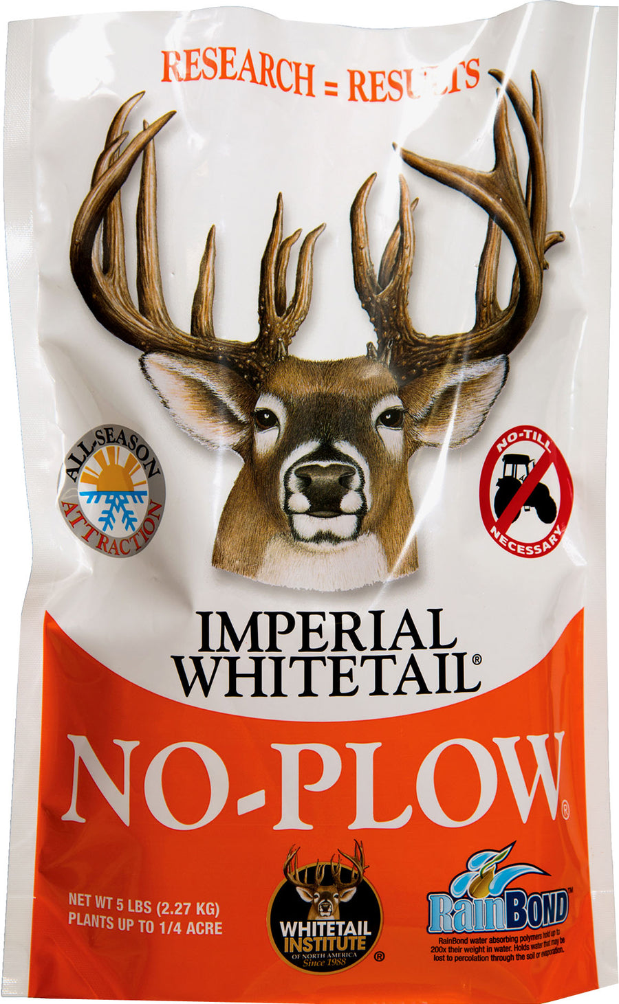 Imperial No-Plow Wildlife Seed Blend Annual, 9 lb - Seed-Spring