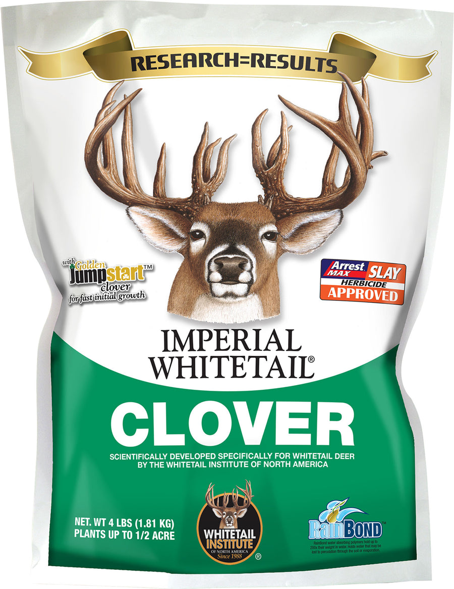 Imperial Whitetail Clover, 4 lb - Seed-Spring