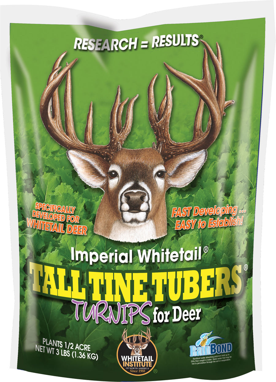 Imperial Whitetail Tall Tine Tubers Annual, 3 lb - Seed-Fall