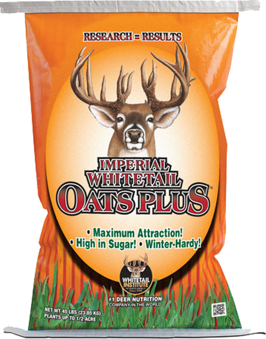 Imperial Whitetail Oats Plus Annual, 45 lb - Seed-Fall