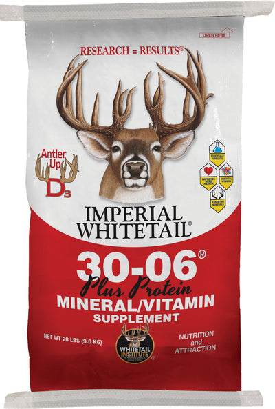Imperial Whitetail 30-06 Plus Protein, 5 lb - Foods- Feeds and Blocks