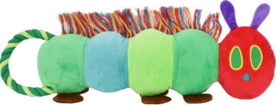Multipet Ec Hungry Caterpillar Tug Toy, Green, 24 in - Rope