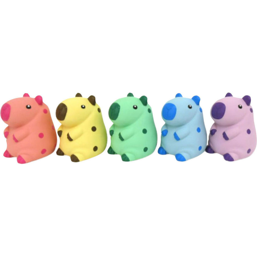 Multipet Mini Capybara Latex Dog Toy, Assorted, SM