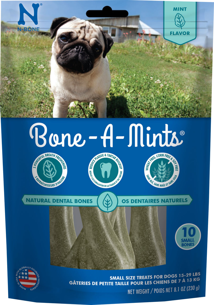 N-Bone Bone-A-Mints, Mint, SM - 10 ct - Dental Care