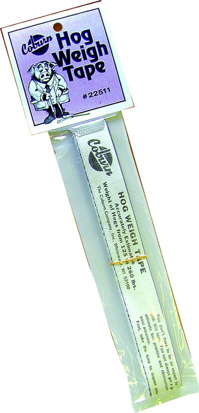 Coburn Hog Weigh Tape, 60 in - Weight Tapes