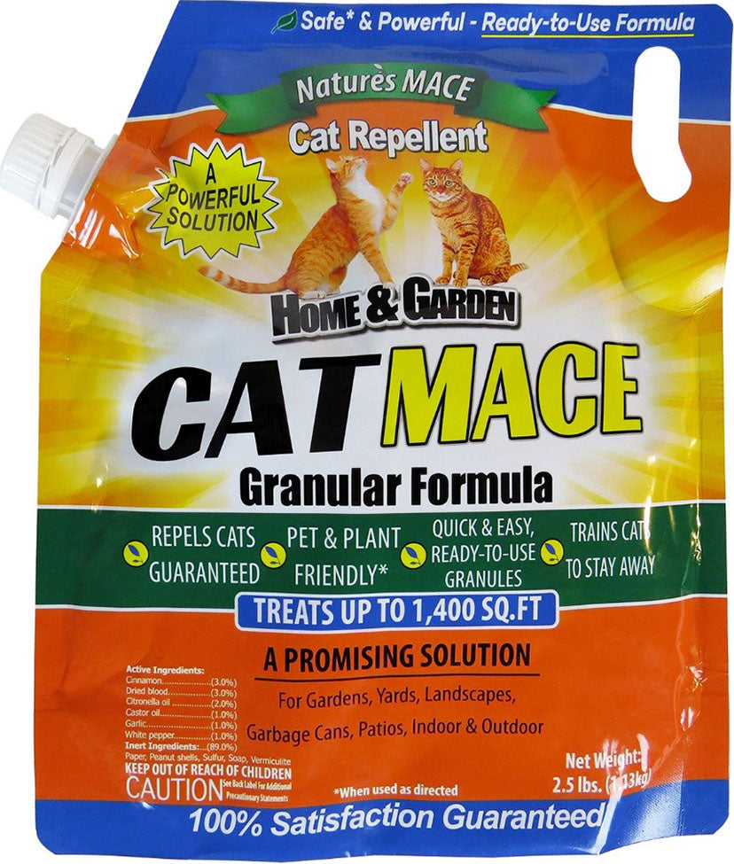 Nature's Mace Cat Repellent Granular, 2.5 lb - Repellents: Dog/Cat