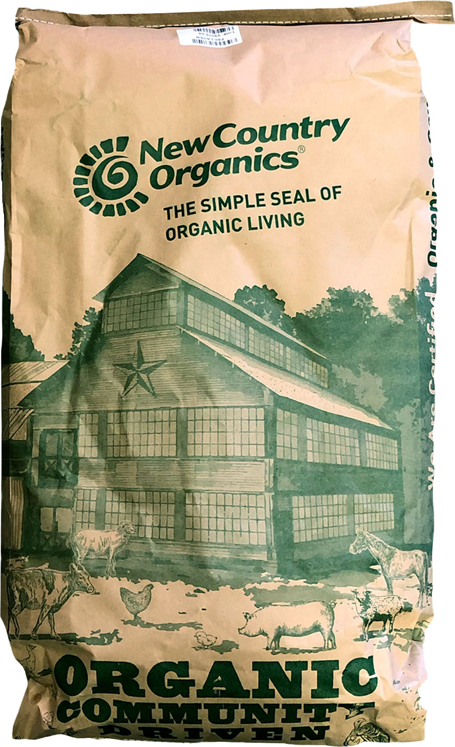New Country Organics Organic Corn Free Layer Feed, 50 lb