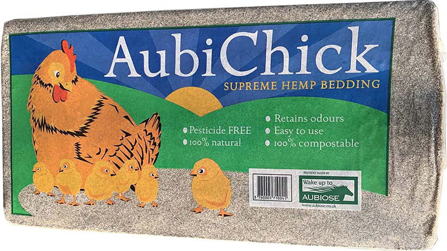 New Country Organics Aubichick Hypoallergenic Hemp Bedding, 22 lb