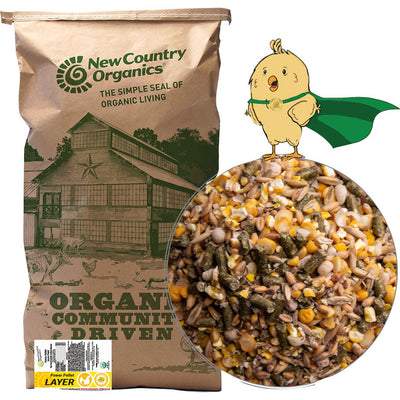 New Country Organics Power Pellet Layer Feed, 40 lb