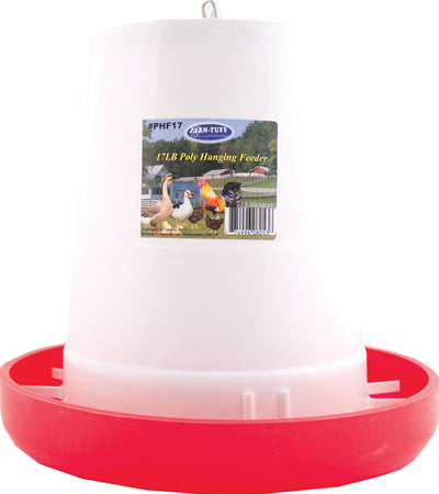 Farm-Tuff Poly Hanging Feeder, 17 lb