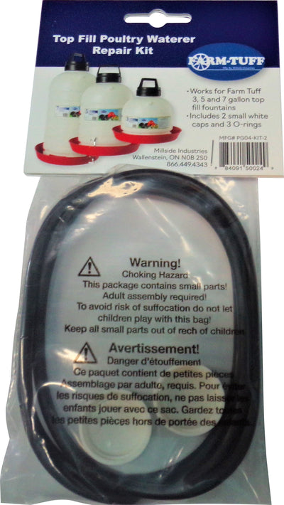 Farm-Tuff Top Fill Waterer Repair Kit - Parts