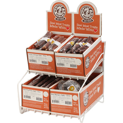 Happy Howie's Full Counter Display, Assorted, 80 pc-2 pk - Soft Treats