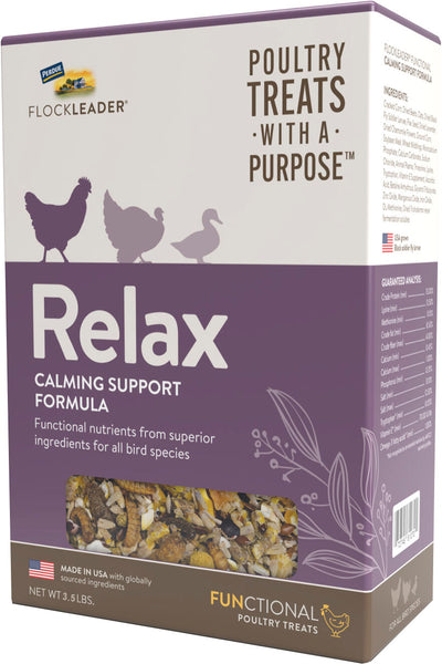 Perdue Flockleader Relax Functional Poultry Treat, 3.5 lb - Treats