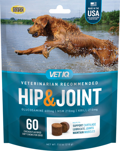 Vetiq Hip & Joint Soft Chew, Chicken, 60 ct - Supplements