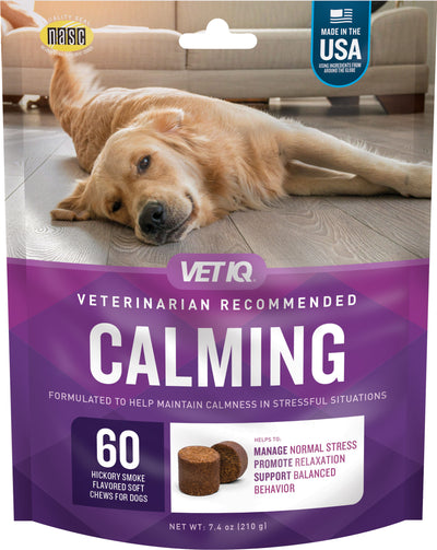 Vetiq Calming Soft Chew, Hickory Smoke, 60 ct - Supplements