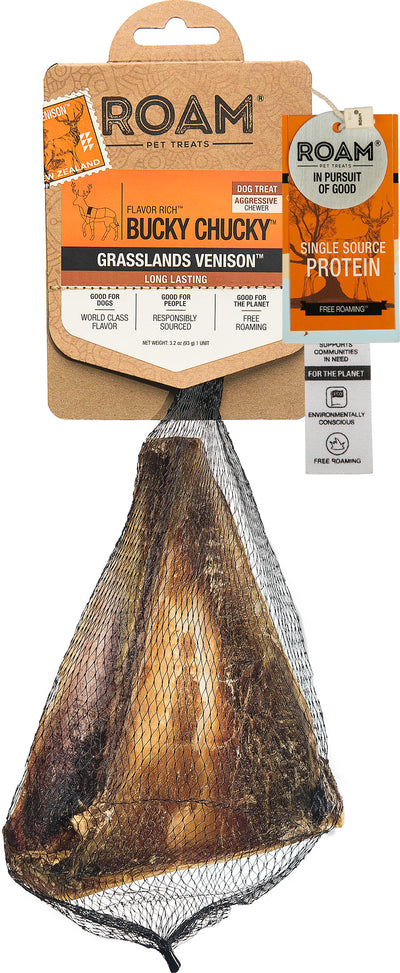 Roam Bucky Chucky Scapula Grassland Venison, Venison, 1 pk - Rawhide/ Body Parts