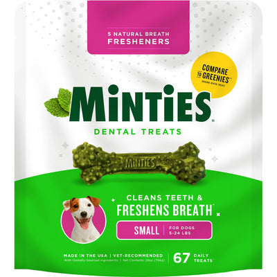 Vetiq Minties Dental Bone for Dogs, sm-28 oz - Dental Care