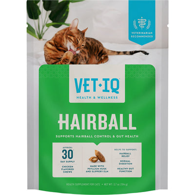 Vetiq Hairball Chew Cat, Chicken, 3.7 oz