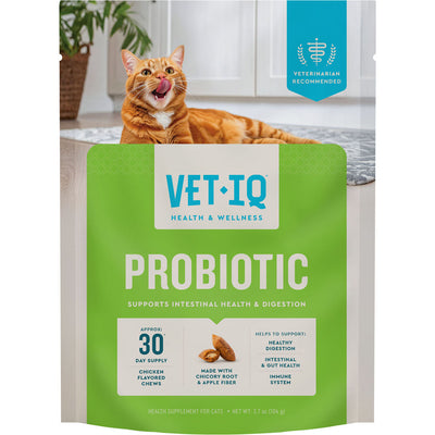 Vetiq Probiotic Chew Cat, Chicken, 3.7 oz - Supplements