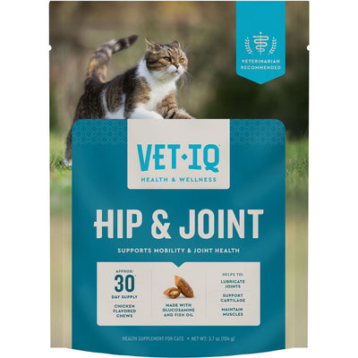 Vetiq Hip & Joint Chew Cat, Chicken, 3.7 oz - Supplements