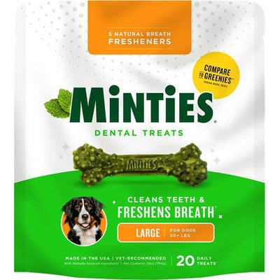 Vetiq Minties Dental Bone for Dogs, lg-28 oz - Dental Care