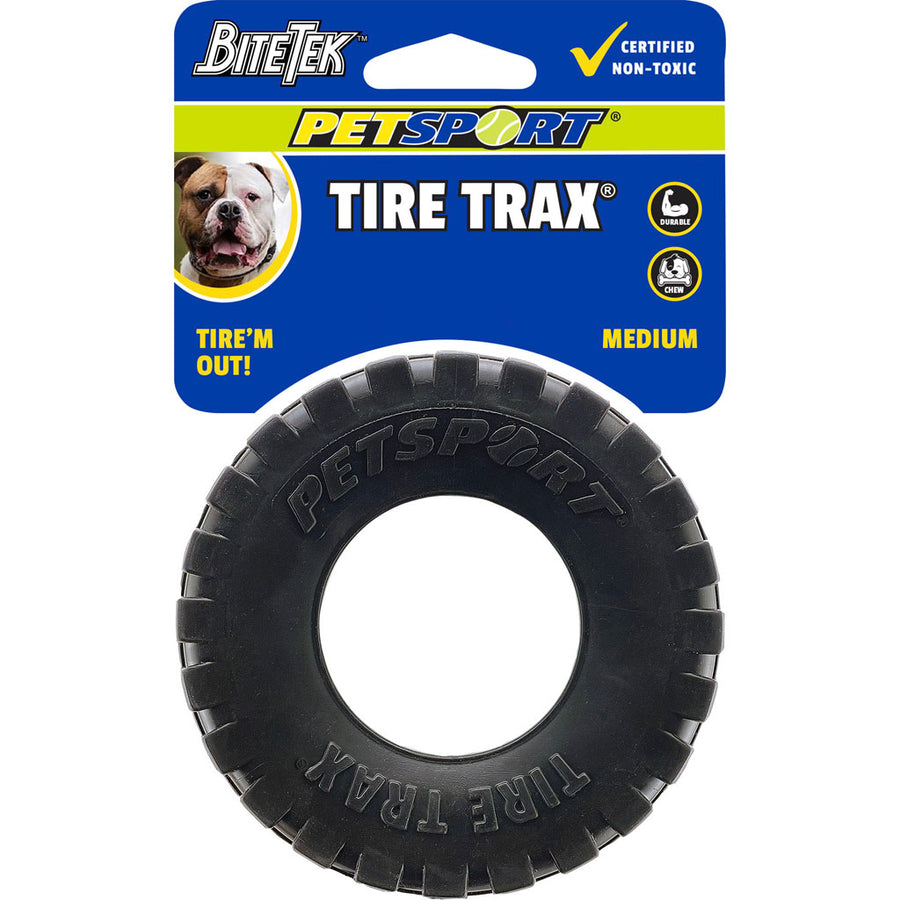 Petsport Tire Trax Ring, md-4 in - Rubber