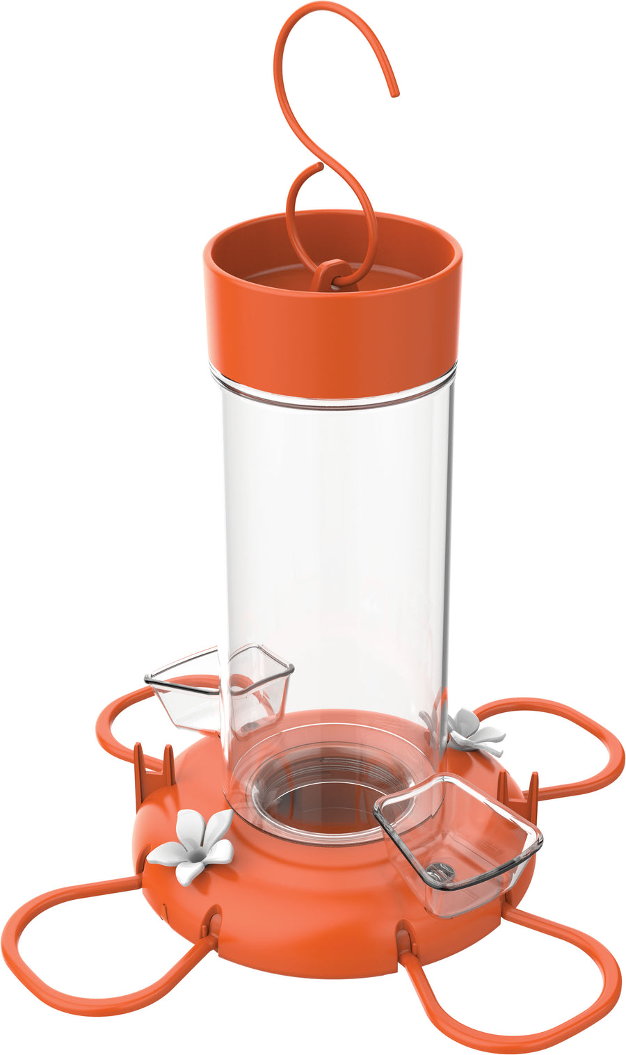 Nature's Way Orange Blossom Glass Oriole Feeder, Orange, 30 oz - Oriole Feeders