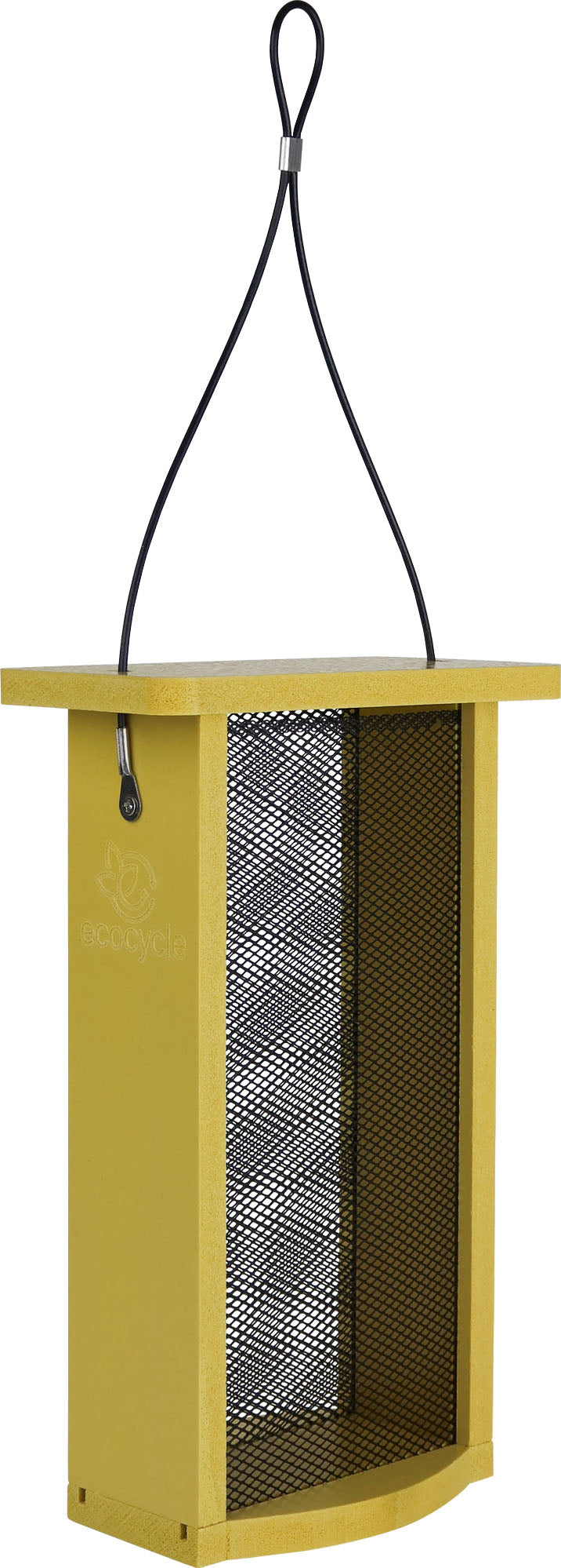 Nature's Way Ecocycle Finch Fare Thistle Mesh Feeder, Yellow, 1.375 qt Cap - Magnum/Mesh Feeders