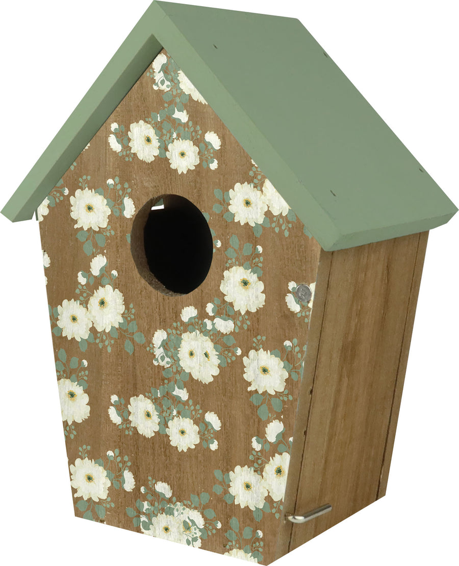 Nature's Way Decorative Bluebird House - Verdant Petals, Green - Houses-Bird